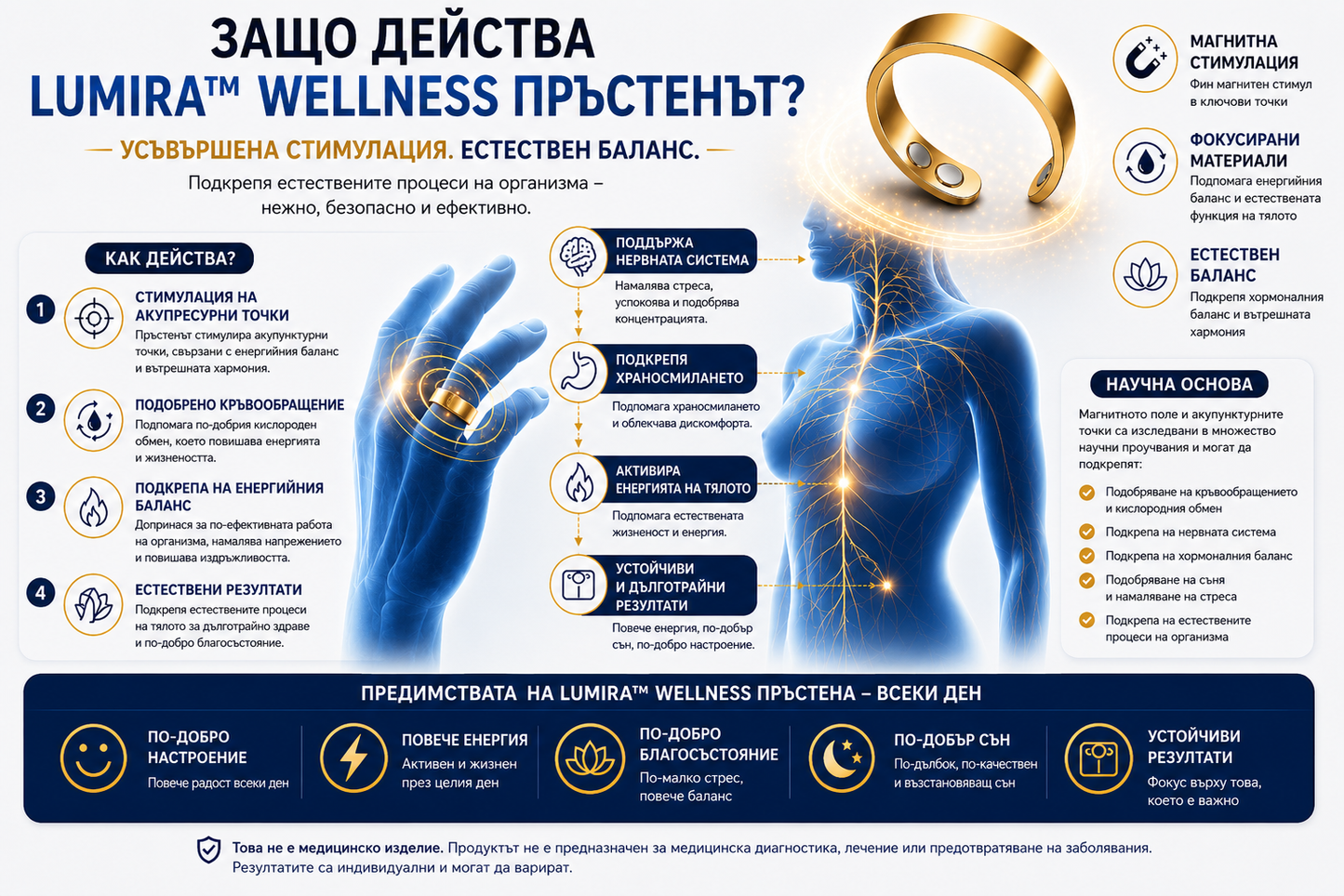 Lumira™ Wellness Пръстен